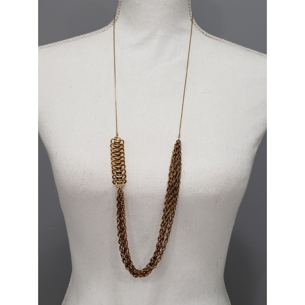 NEW $98 Alex and Ani Faith ROSE GOLD EXPANDABLE NECKLACE MULTI STRAND CHUNKY